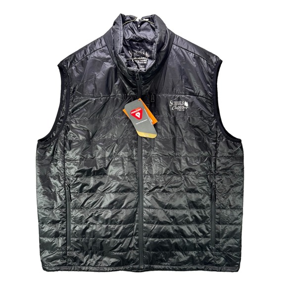 Scheels Outfitters Other - Scheels Spotter Vest Mens 2XL Black Primaloft Ripstop Puffer Full Zip NWT $99